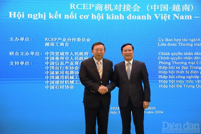 Ông Hứa Ninh Ninh, Chủ tịch Ủy ban hợp tác Công nghiệp RCEP của Trung Quốc 