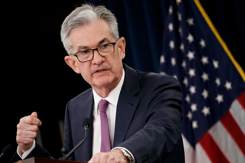 Chủ tịch Fed ông Jerome Powell cho biết FOMC sẽ giữ lãi suất gần bằng 0.