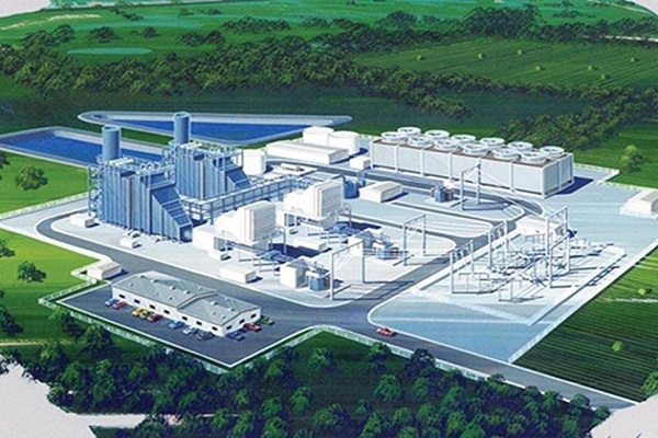 Mô hình Dự án Điện Khí LNG Cà Ná