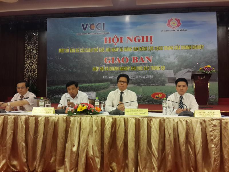 VCCI Nghệ An tăng cường hỗ trợ hiệp hội, doanh nghiệp khu vực Bắc Trung Bộ