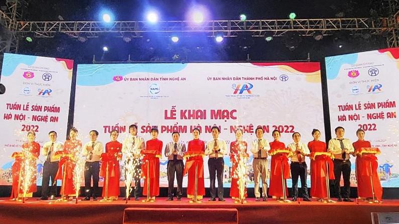 Chính thức diễn ra Tuần lễ sản phẩm Hà Nội tại Nghệ An