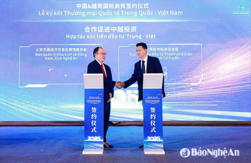 Đoàn công tác tỉnh Nghệ An tham gia các hoạt động xúc tiến đầu tư tại Trung Quốc