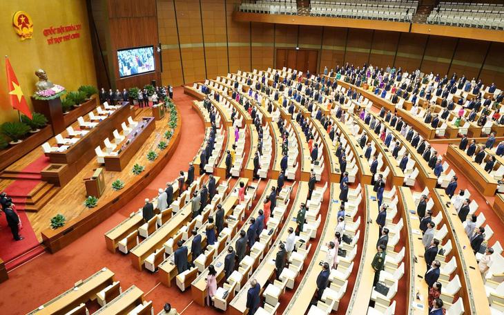 Sáng nay, khai mạc kỳ họp thứ 10, Quốc hội khóa XV, xem xét 49 dự luật, làm công tác nhân sự