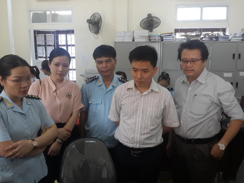 Chi nhánh VCCI Nghệ An tham gia đo thời gian giải phóng hàng XNK tại Cục Hải Quan Nghệ An