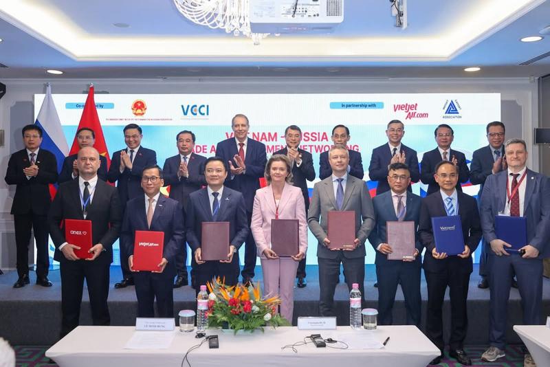 VCCI tăng cường các hoạt động kết nối doanh nghiệp Việt Nam - Nga