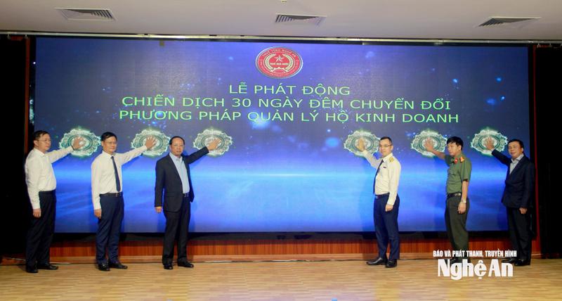 Nghệ An phát động chiến dịch 30 ngày đêm chuyển đổi mô hình quản lý thuế đối với hộ kinh doanh