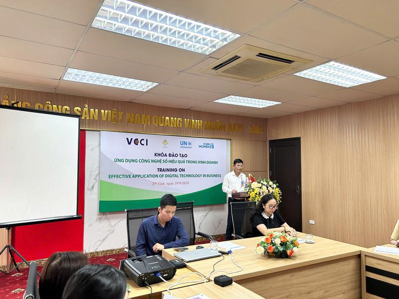 VCCI NGHỆ AN: Ứng dụng công nghệ số hiệu quả trong kinh doanh