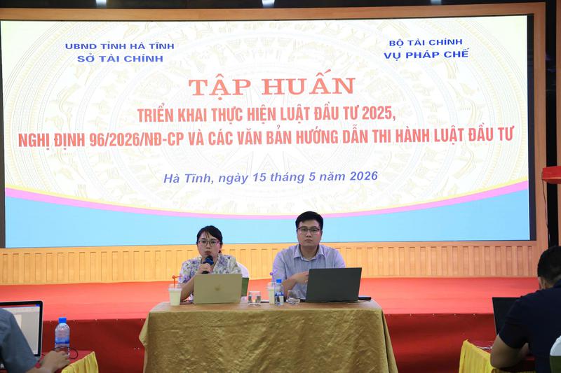 Sở Tài chính triển khai Luật Đầu tư 2025 và Nghị định 96/2025/NĐ-CP đến công chức sở, ban ngành, UBND cấp xã và doanh nghiệp trên địa bàn