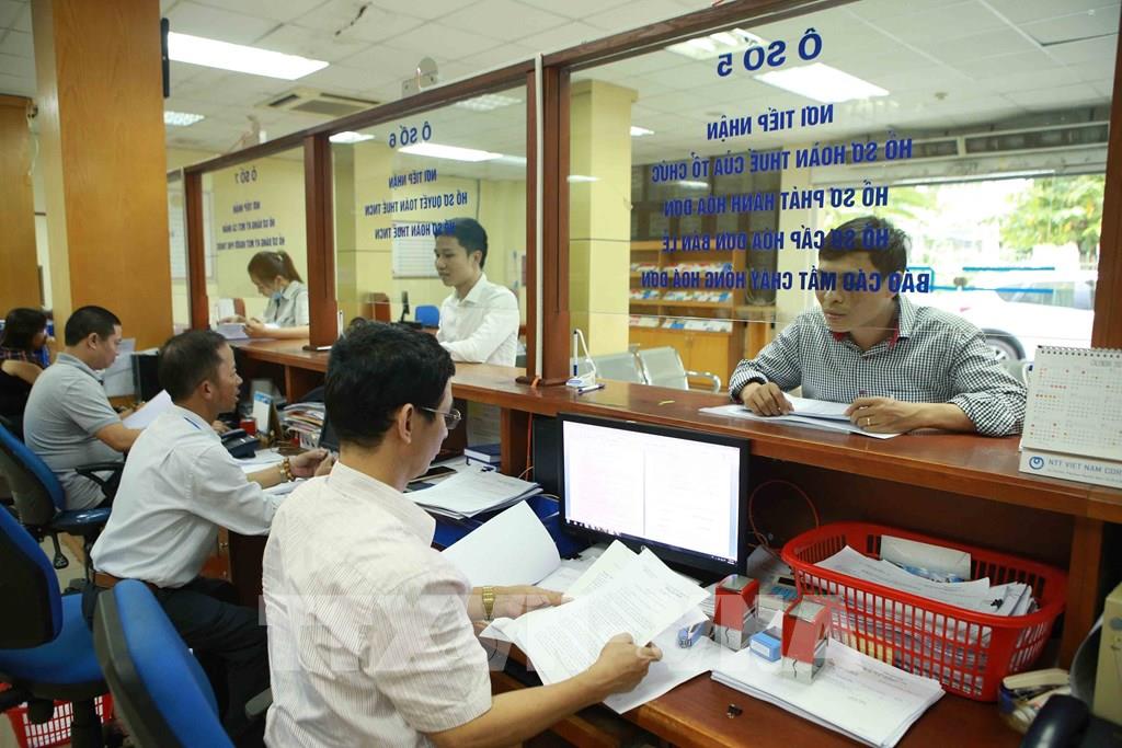 Hoạt động tại Cục Thuế Hà Nội. 