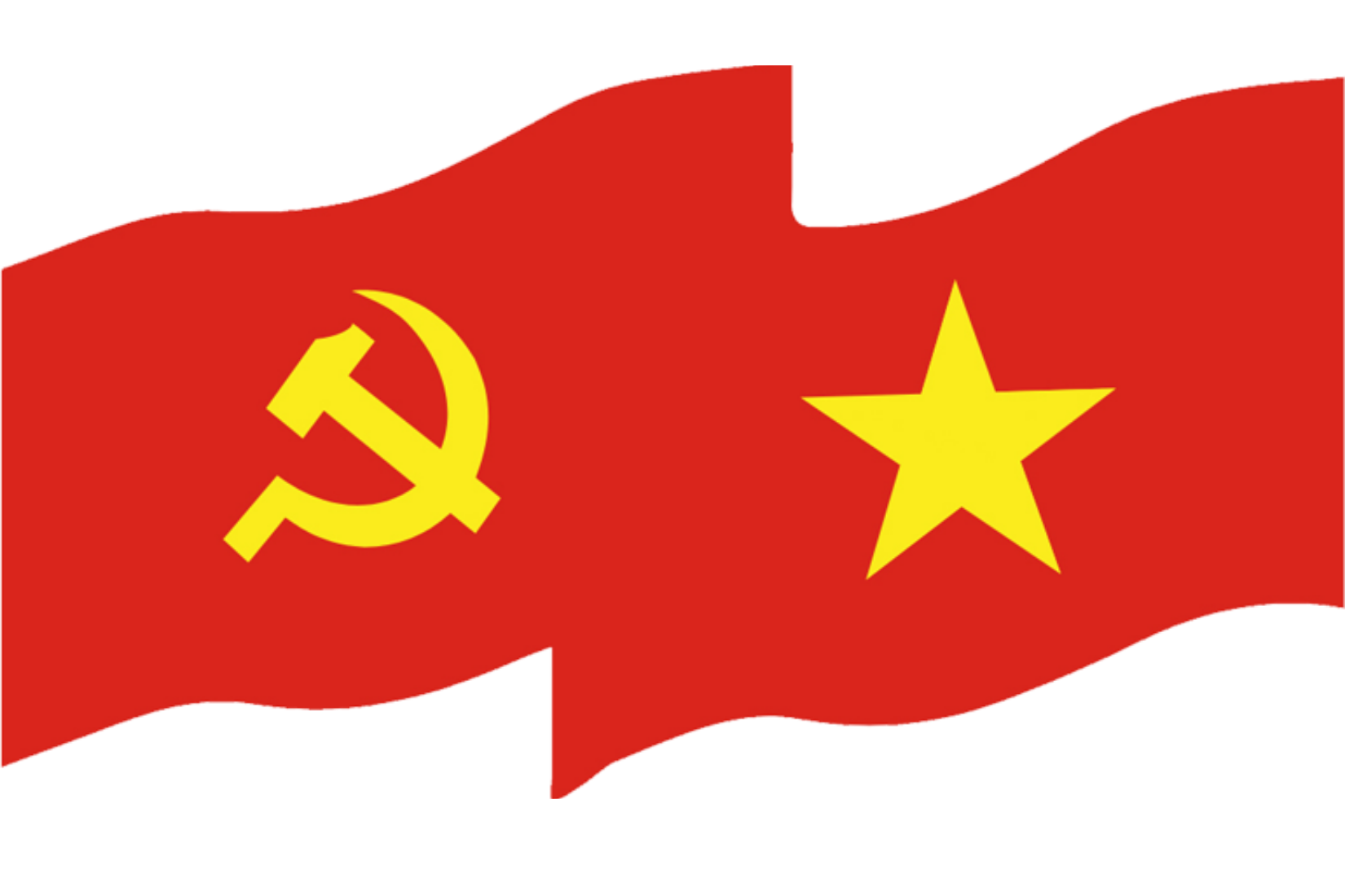 Cờ Đảng và cờ Tổ quốc