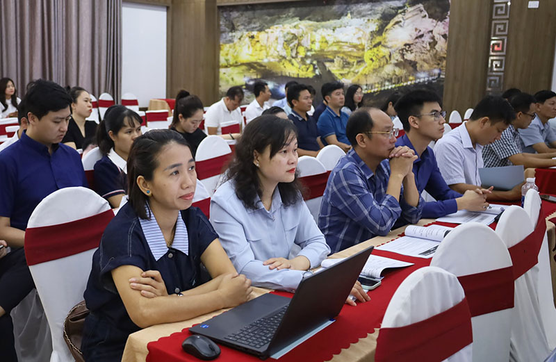 Các đại biểu dự tập huấn.